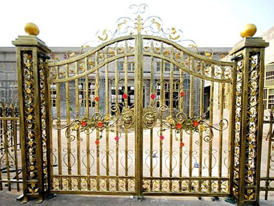 別墅大門|鋅鋼別墅大門|鐵藝大門