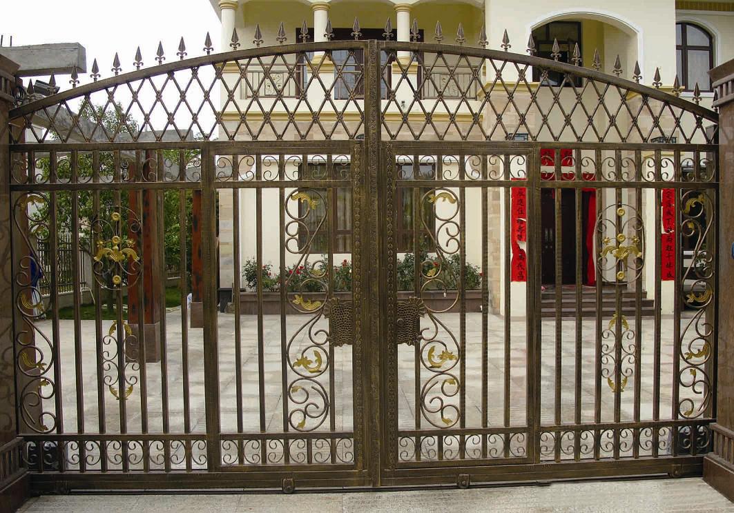 鋅鋼別墅庭院大門 鋅鋼大門廠家 湖南鋅鋼大門 